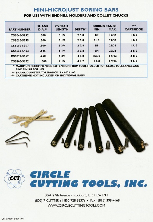 Boring Bars, Boring Rings, Boring Ring Adapters and Custom Special Tooling, boring bar shanks, boring rings, boring holders, collet chucks